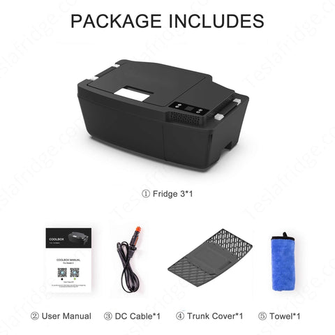 Tesla Model 3 Refrigerator Sub Trunk Drop-In Freezer - 21 Quart Capacity