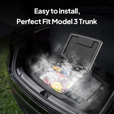 Tesla Model 3 Refrigerator Sub Trunk Drop-In Freezer - 21 Quart Capacity