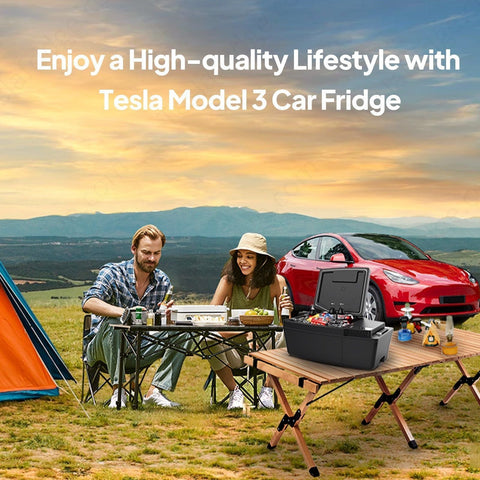 Tesla Model 3 Refrigerator Sub Trunk Drop-In Freezer - 21 Quart Capacity